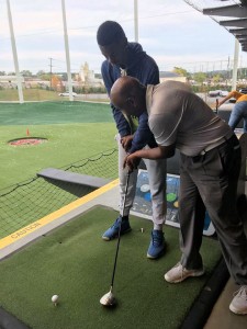 Mentors & mentees at Topgolf 02