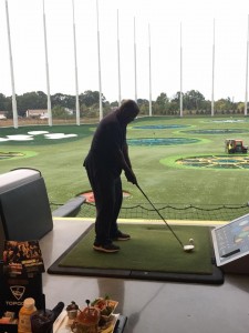 Mentors & mentees at Topgolf 05