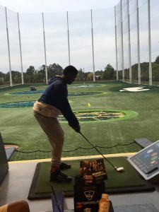 Mentors & mentees at Topgolf 06