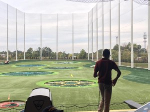 Mentors & mentees at Topgolf 09