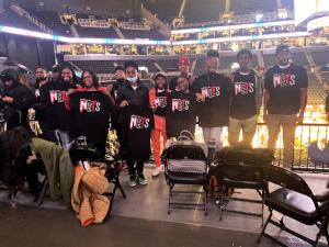 Nets vs. 76ers Game at Barclay Center